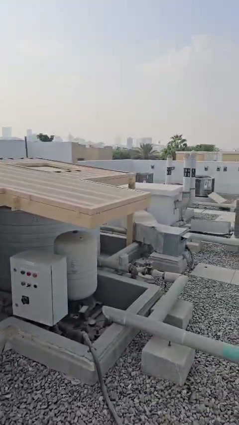 Actual rooftop at Villa Lantana
